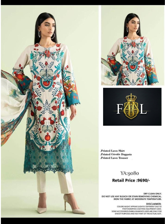 3 piece suit unstitched